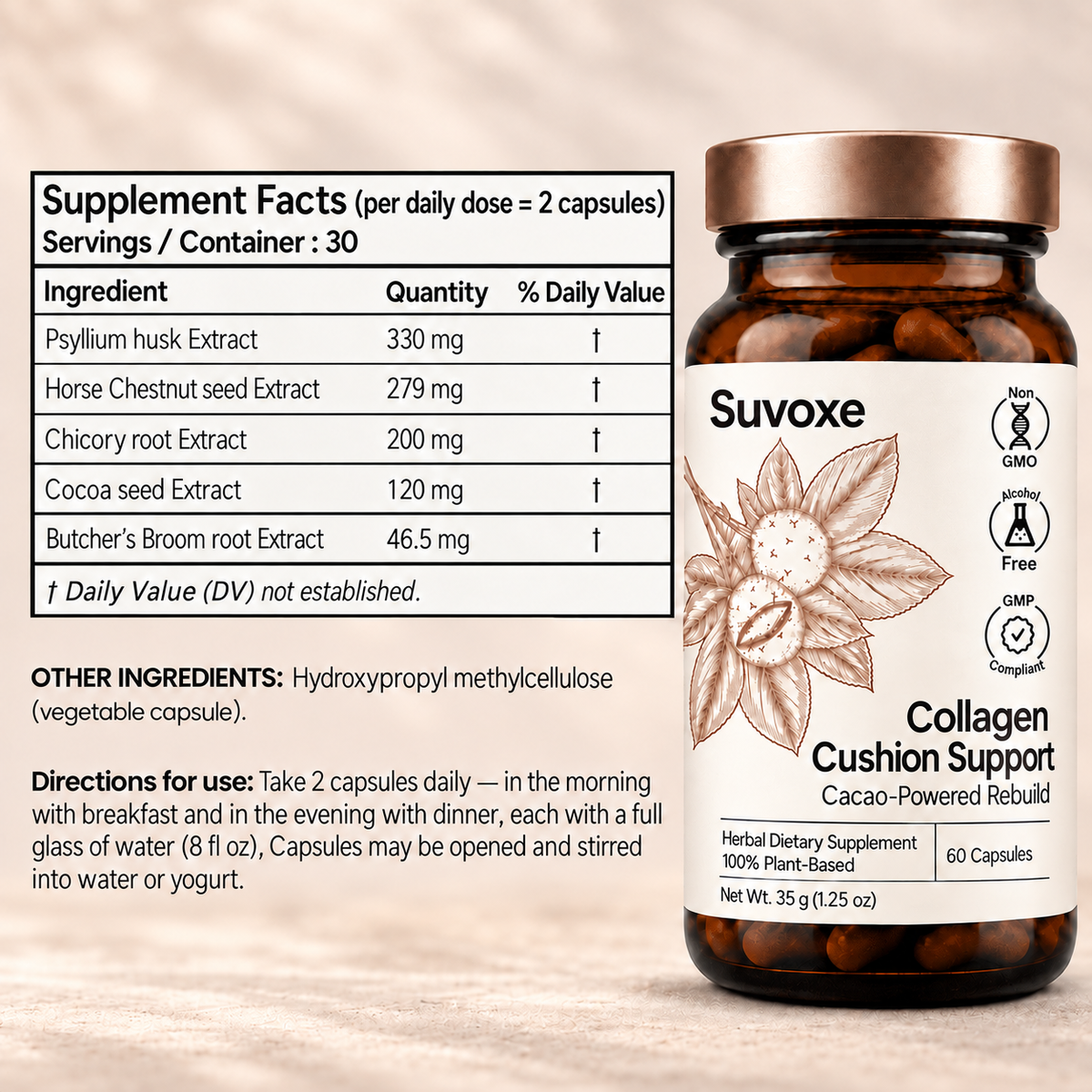 Suvoxe Collagen Cushion Support Capsules