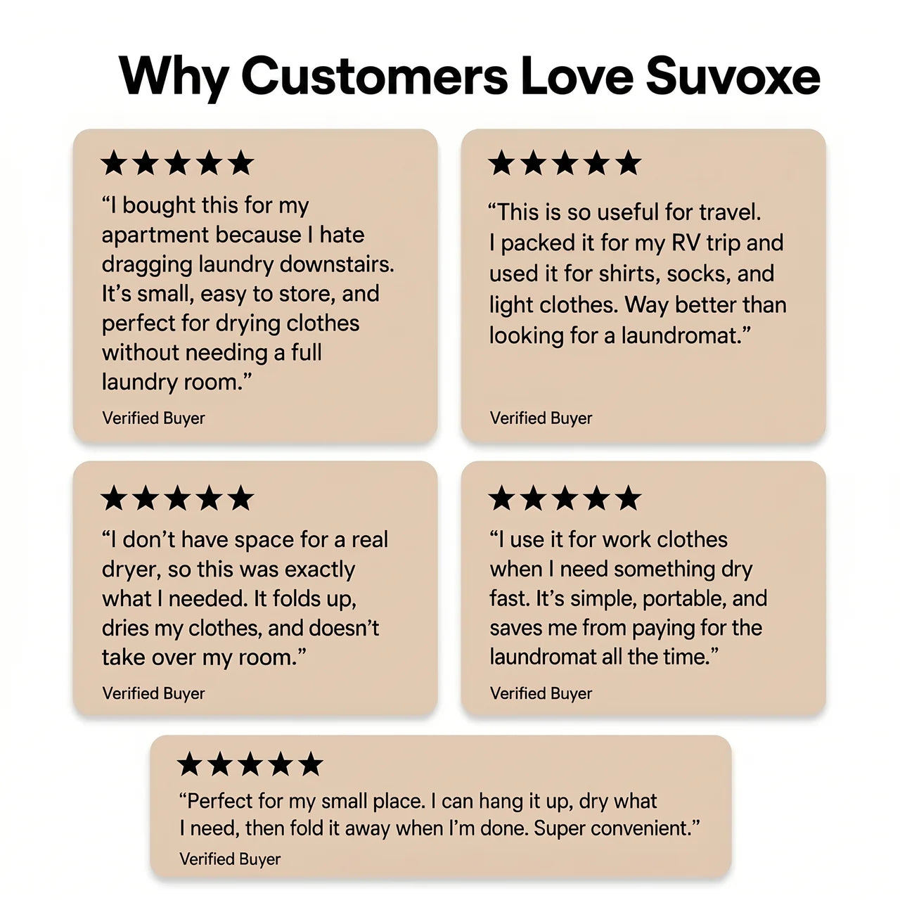 Suvoxe portable airdryer