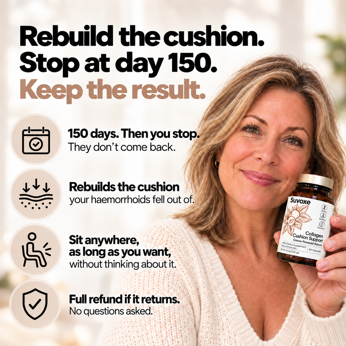 Suvoxe Collagen Cushion Support Capsules