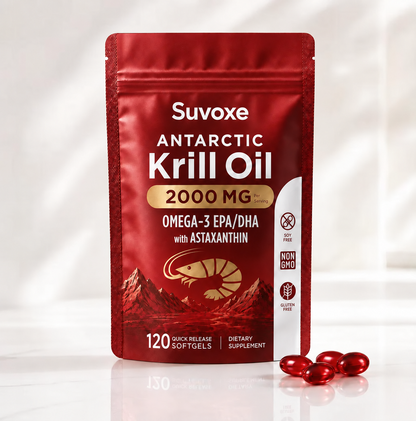 Antarctic Krill Oil 2000mg + Astaxanthin