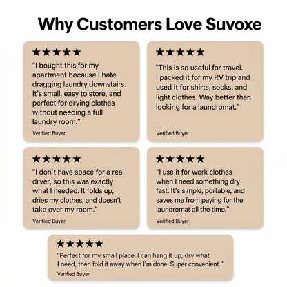 Suvoxe portable airdryer